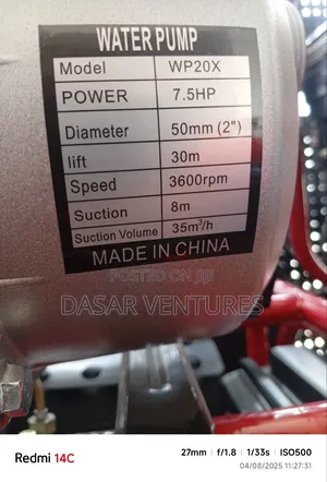 Water Pump 2" Kato Germany