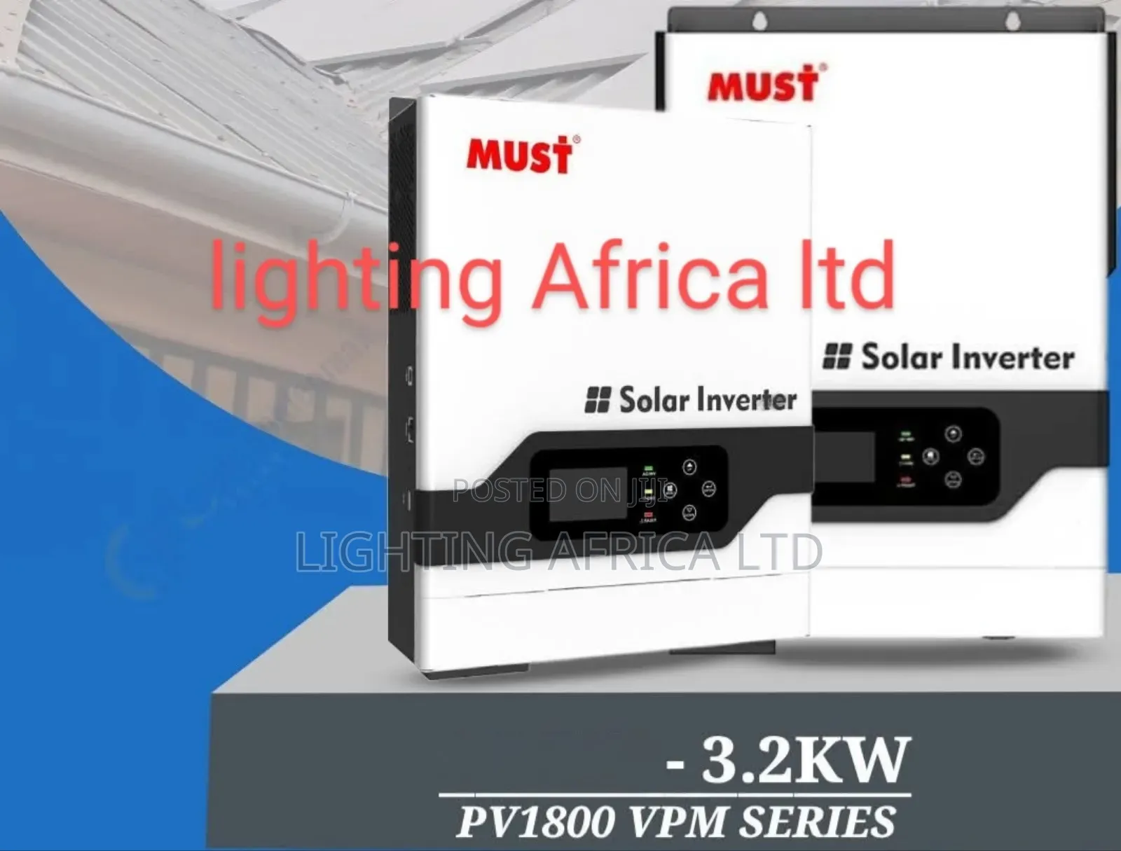 New 3.2kva Must Hybrid Inverter 145 Voc - 60a MPPT Controller