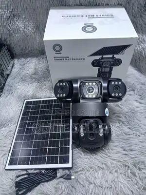 V380 New Solar Powered 3 Lens and 3 Screen