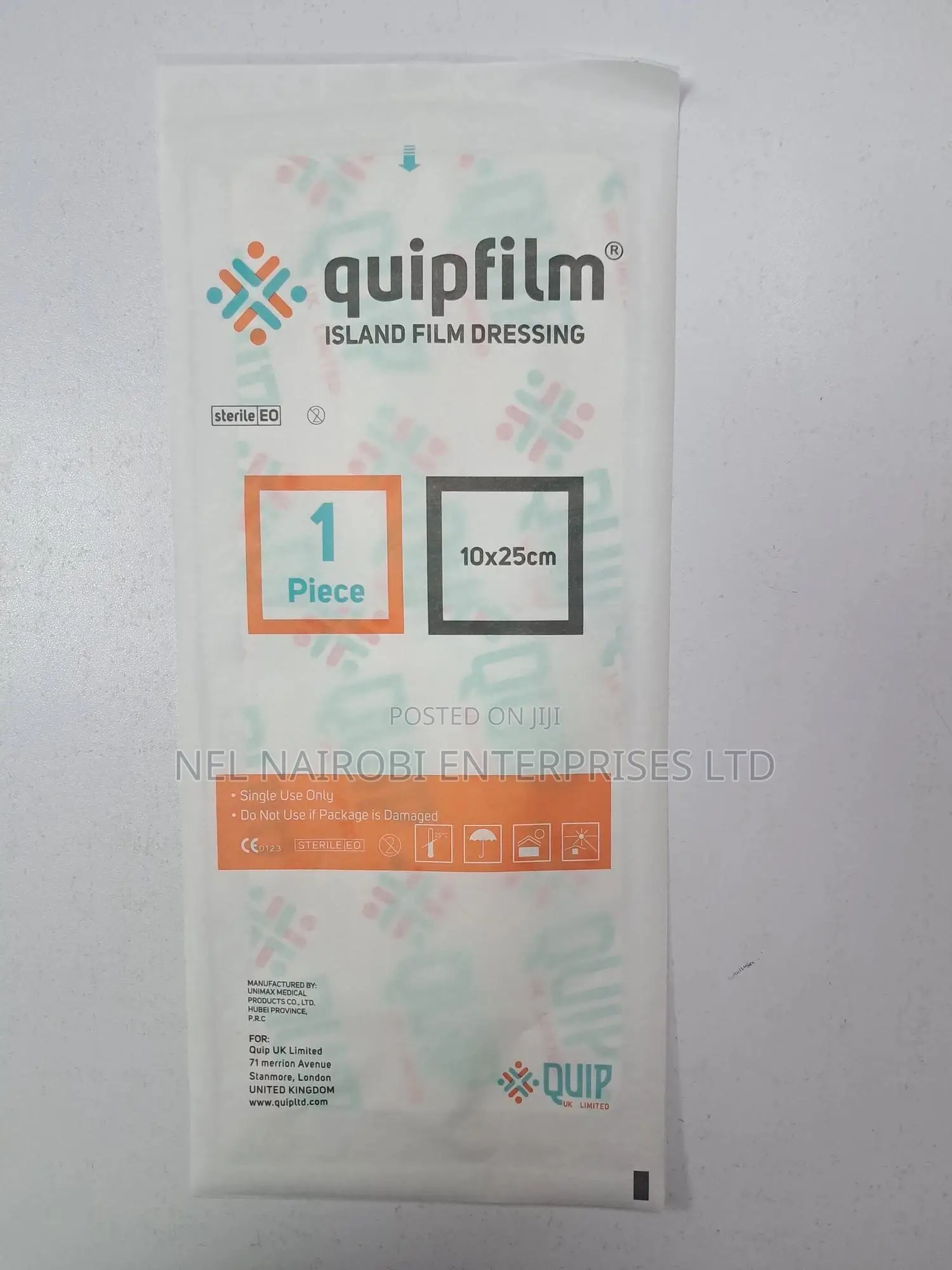 Island Film Dressing 20 Pieces Per Pack (10x25) Cm