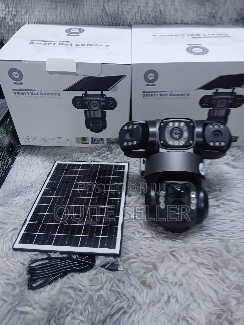 V-380 Pro 4g Tripple Lens 4g Solar V380 Tripple Lens Simcard