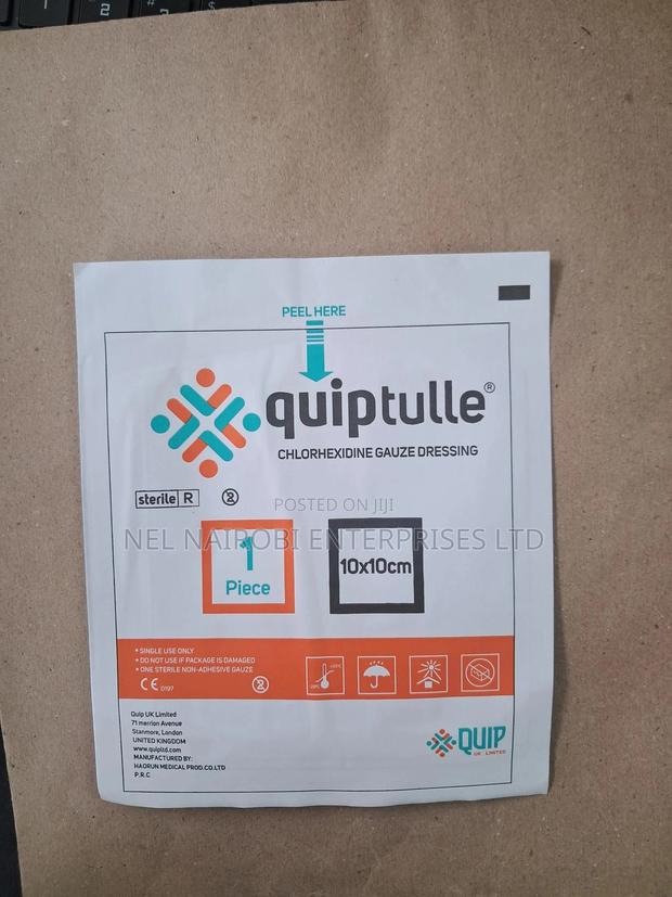 Quiptulle, Chlorhexidine Gauze Dressing 10x10cm (10pcs)