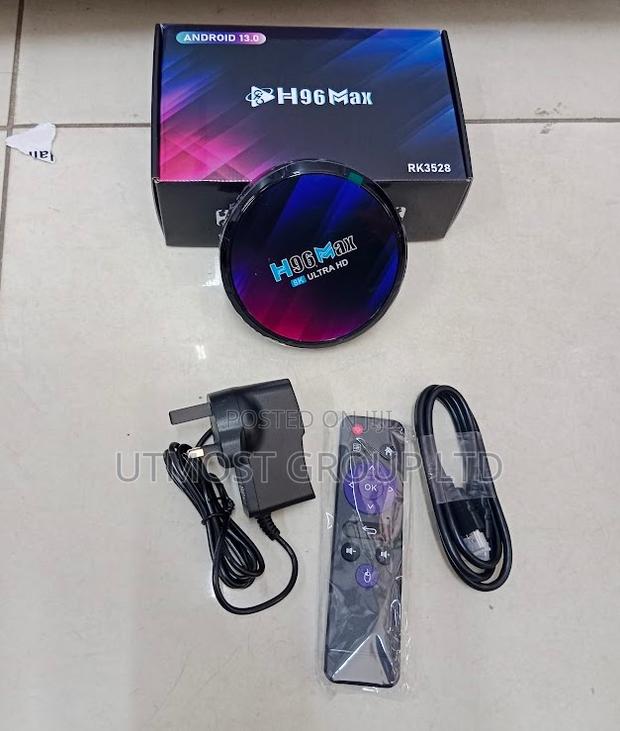 Best 4gb Ram /32gb Android H96 Max Tv Box Smooth Performance - thumbnail 2