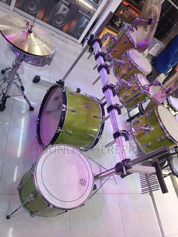 7pc Drumset 2stand With Frame Stand - main view