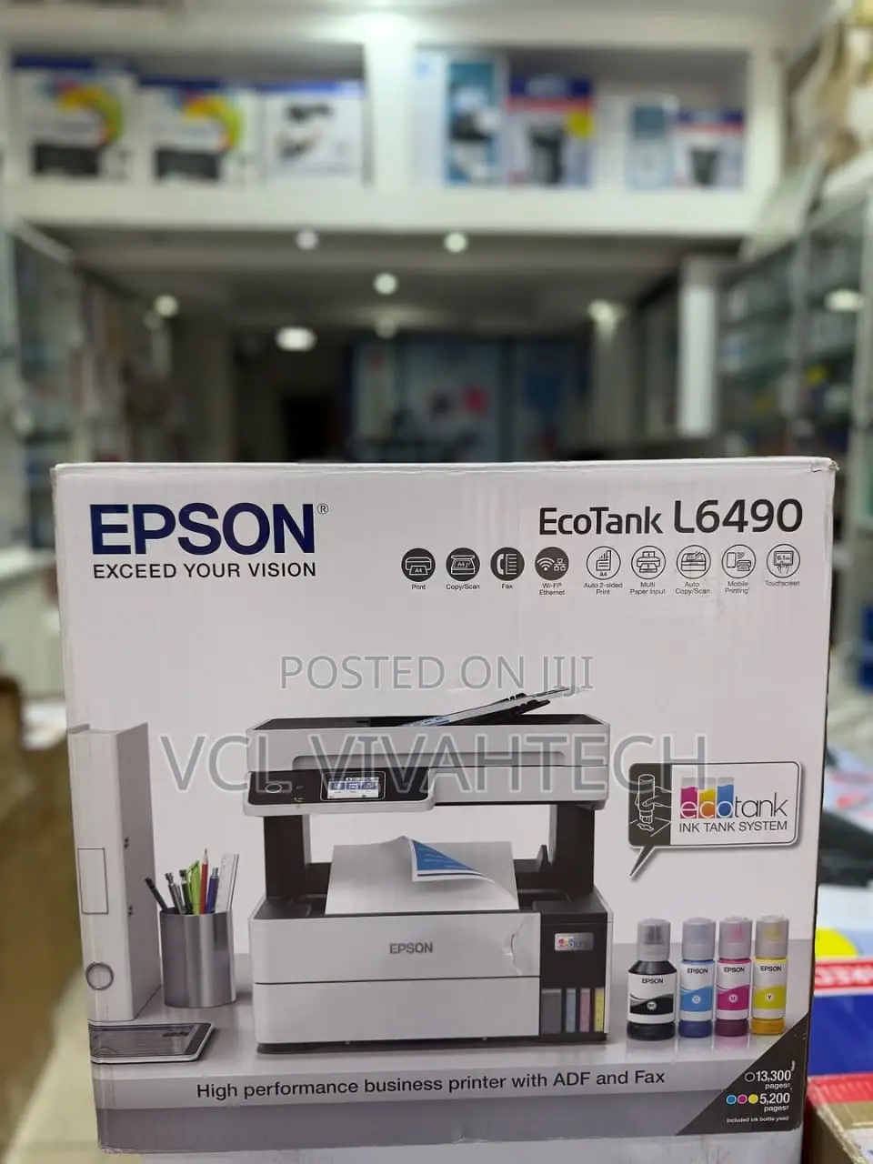 Epson L6490 Printer 3in 1 Ireless Printer