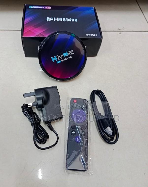 H96 Max Tv Boxandroid Smart Tv Box-Endless Entertainment - main view