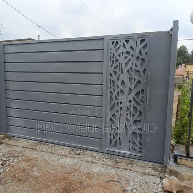 "Modern CNC Sliding Gate – Stylish, Strong Secure!" - main view