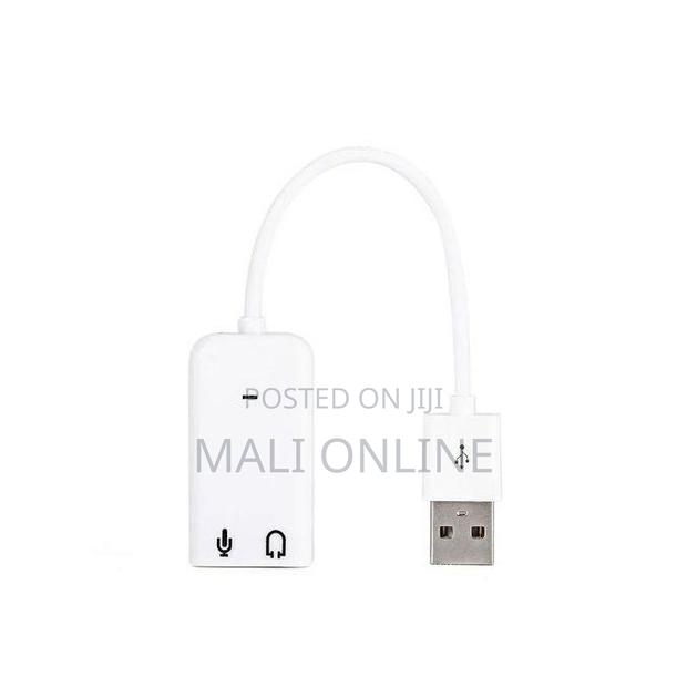 Usb 7.1 Channel External Sound Card Adapter Plug & Play - thumbnail 2