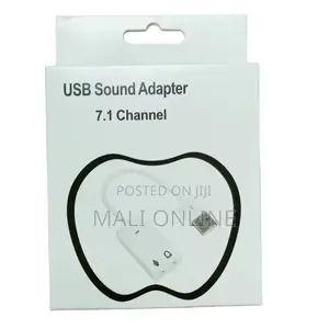 Usb 7.1 Channel External Sound Card Adapter Plug & Play