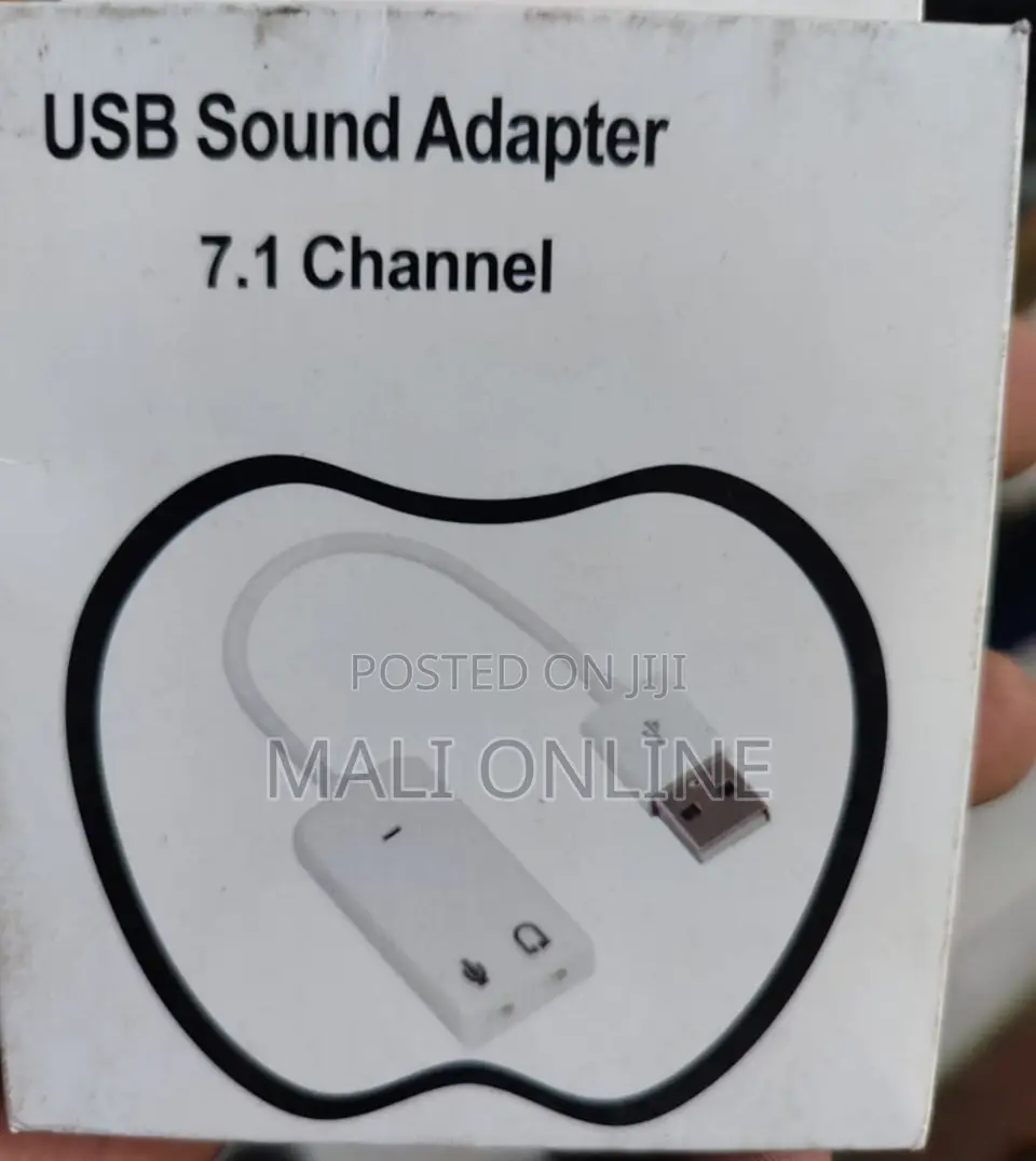 Usb 7.1 Channel External Sound Card Adapter Plug & Play