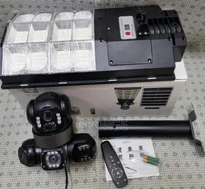 Quality Pictures Videos 3in1 4g Solar Streetlight Camera