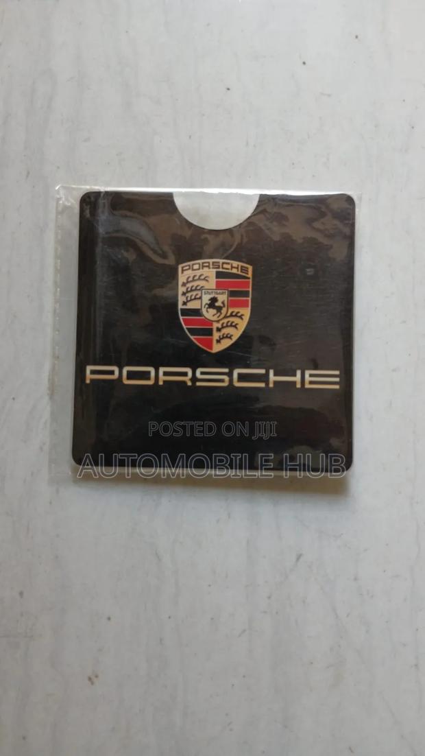 Porsche Insurance Sticker - main view