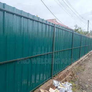 "Strong Steel Mabati Fencing – Secure Your Space Today!"