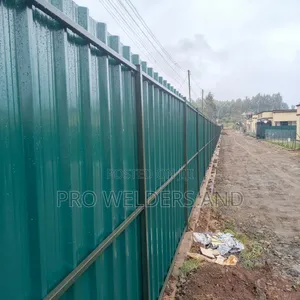 "Strong Steel Mabati Fencing – Secure Your Space Today!"