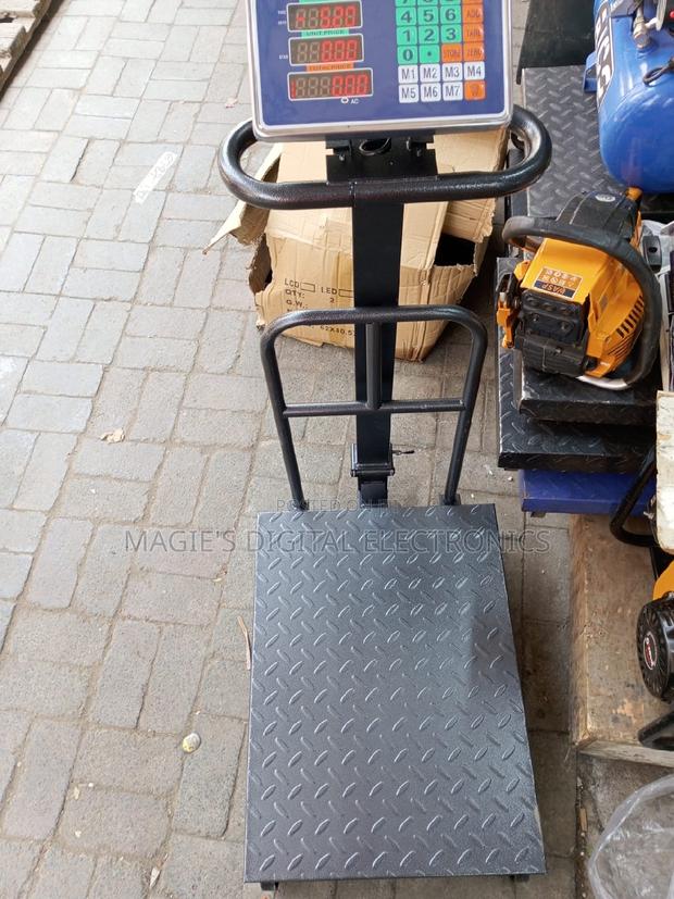 Most Affordable 600kg Platform Scale With Guard - main view