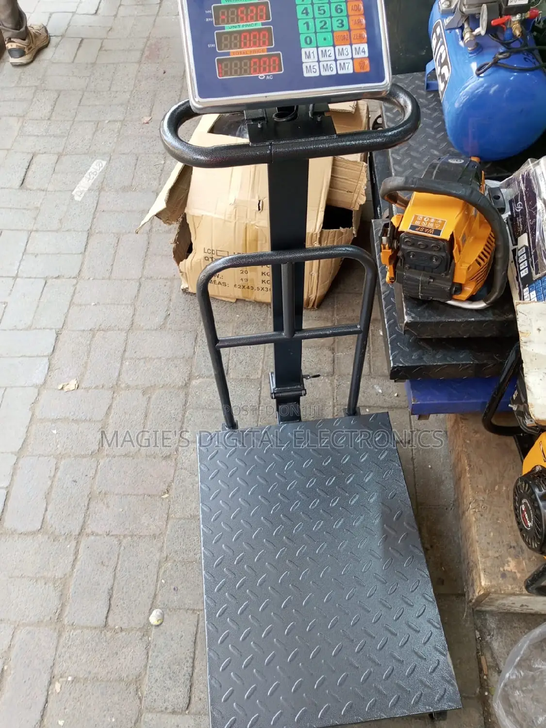 High Standard 600kg Platform Scale With Guard