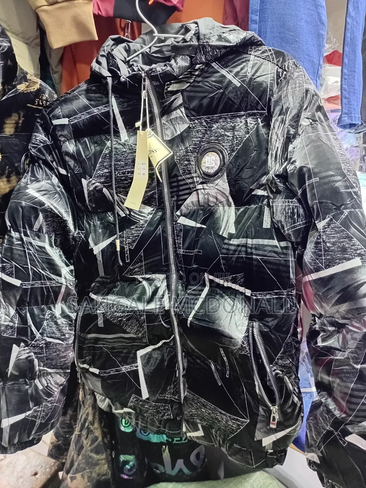 Puffer Jacket/Men Padded Jacket With a Hood