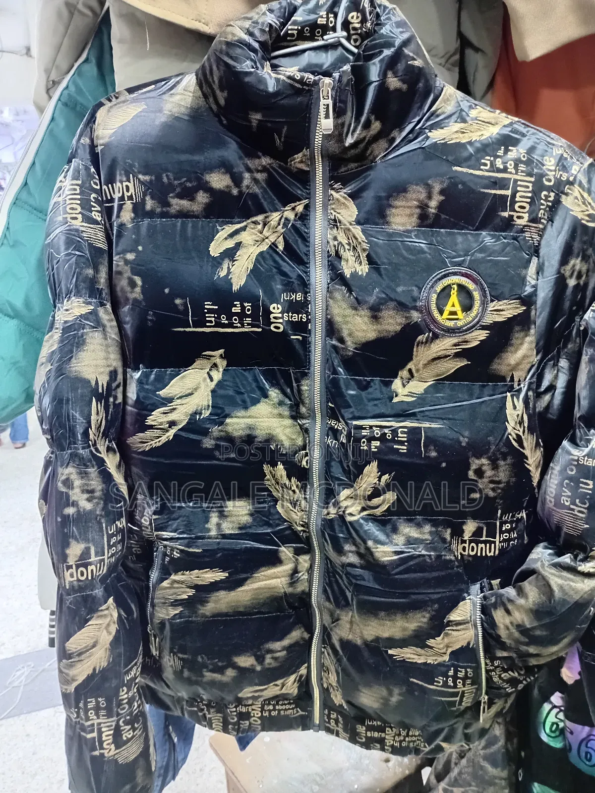 Puffer Jacket/Men Padded Jacket With a Hood