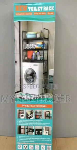 2 in 1
Toilet + Washing Machine Rack