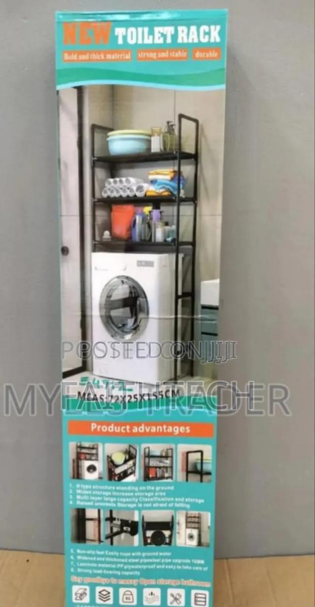 2 in 1
Toilet + Washing Machine Rack