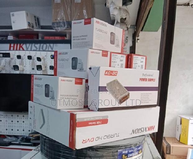 Hikvision Four Channel Ip Camera Smart Hybrid Package -(2mp) - main view