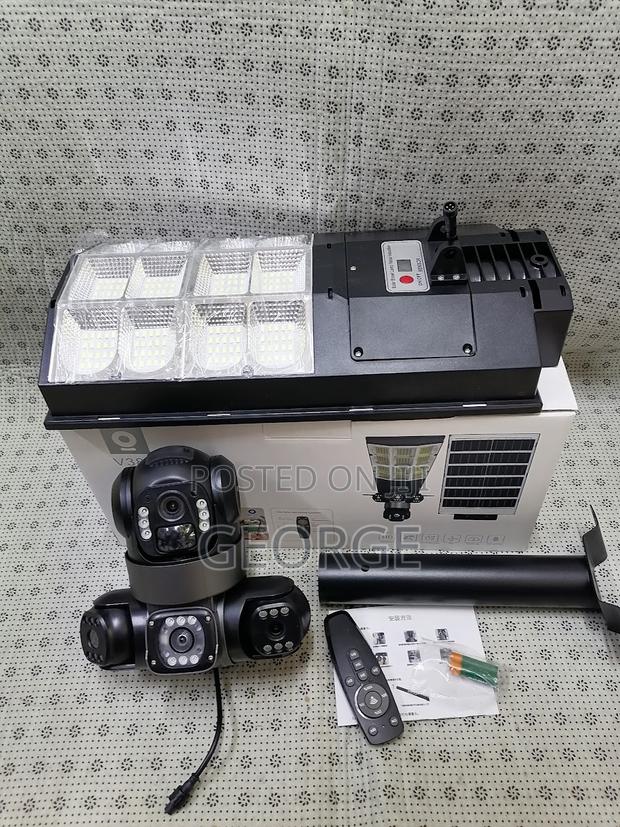 New Stock in Triple Hd Solar 4g Sim Card Solar Camera