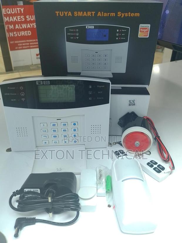 Tuya Smart Wireless Home Alarm System App Gsm4g Lte + Wi-Fi