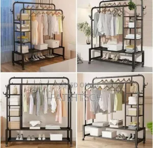 Double Pole Sturdy Rack