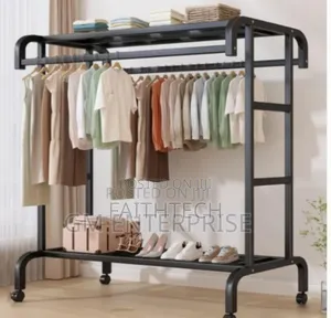 Double Pole Sturdy Rack