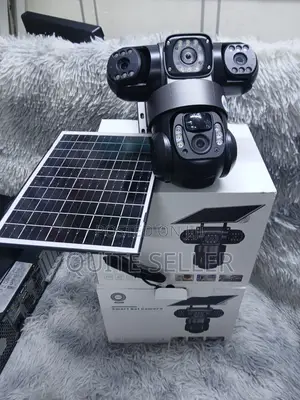 Auto Rotate Solar Panel V380 Tripple Lens 4g
