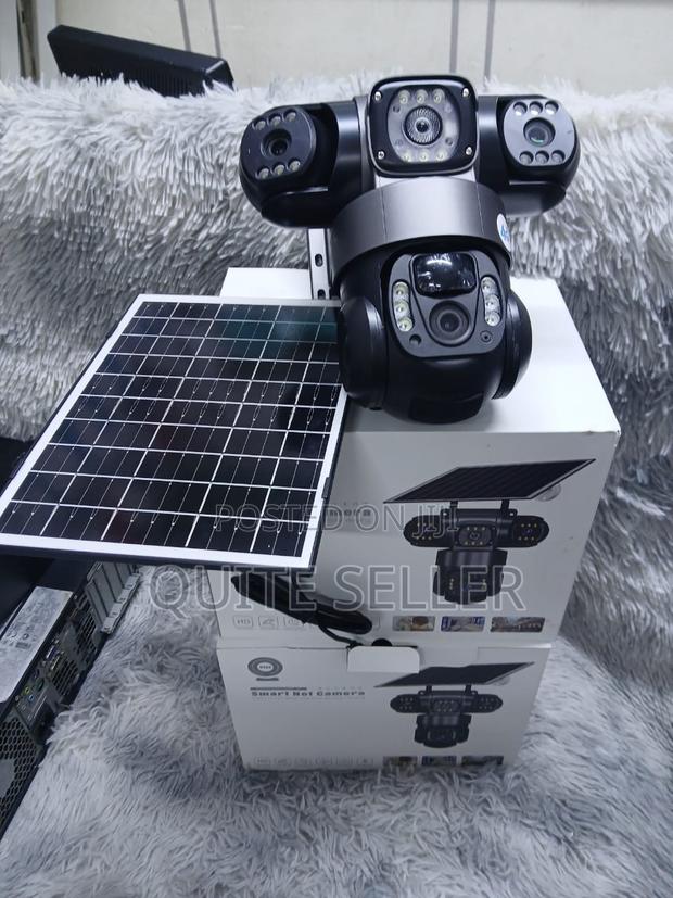 Auto Rotate Solar Panel V380 Tripple Lens 4g - main view