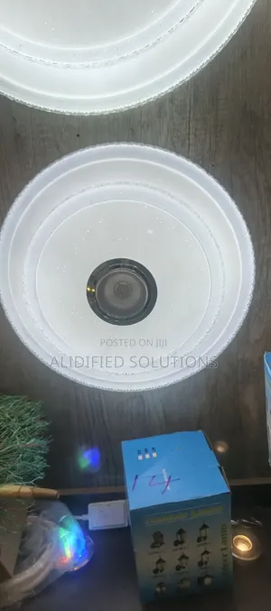 Ceiling Light With Bluetooth Speaker