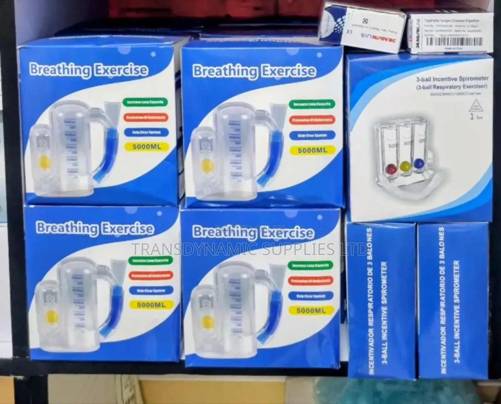Spirometer 5000ml / Breathing Unit