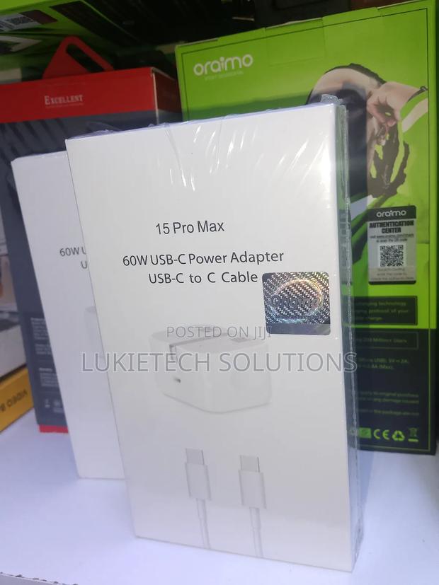 iPhone 15 Pro Max Super Fast Reliable Charger 60 Watts - thumbnail 2