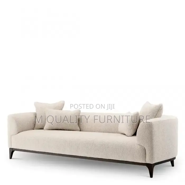 Upholstered in Soft, Durable Fabric