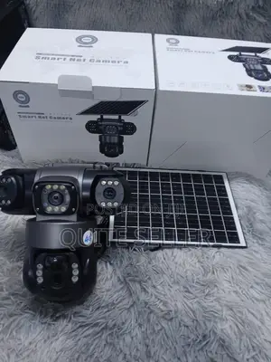New Advanced 3view Triplle Lens 4g Simcard Solarptz Camera