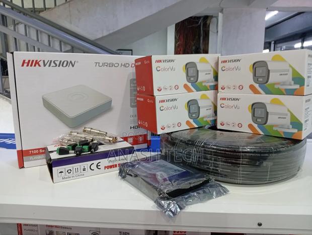 Colorvu (2mp) 4 CCTV Camera Hd DVR Full Kit - main view