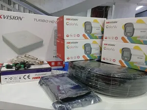 Colorvu (2mp) 4 CCTV Camera Hd DVR Full Kit