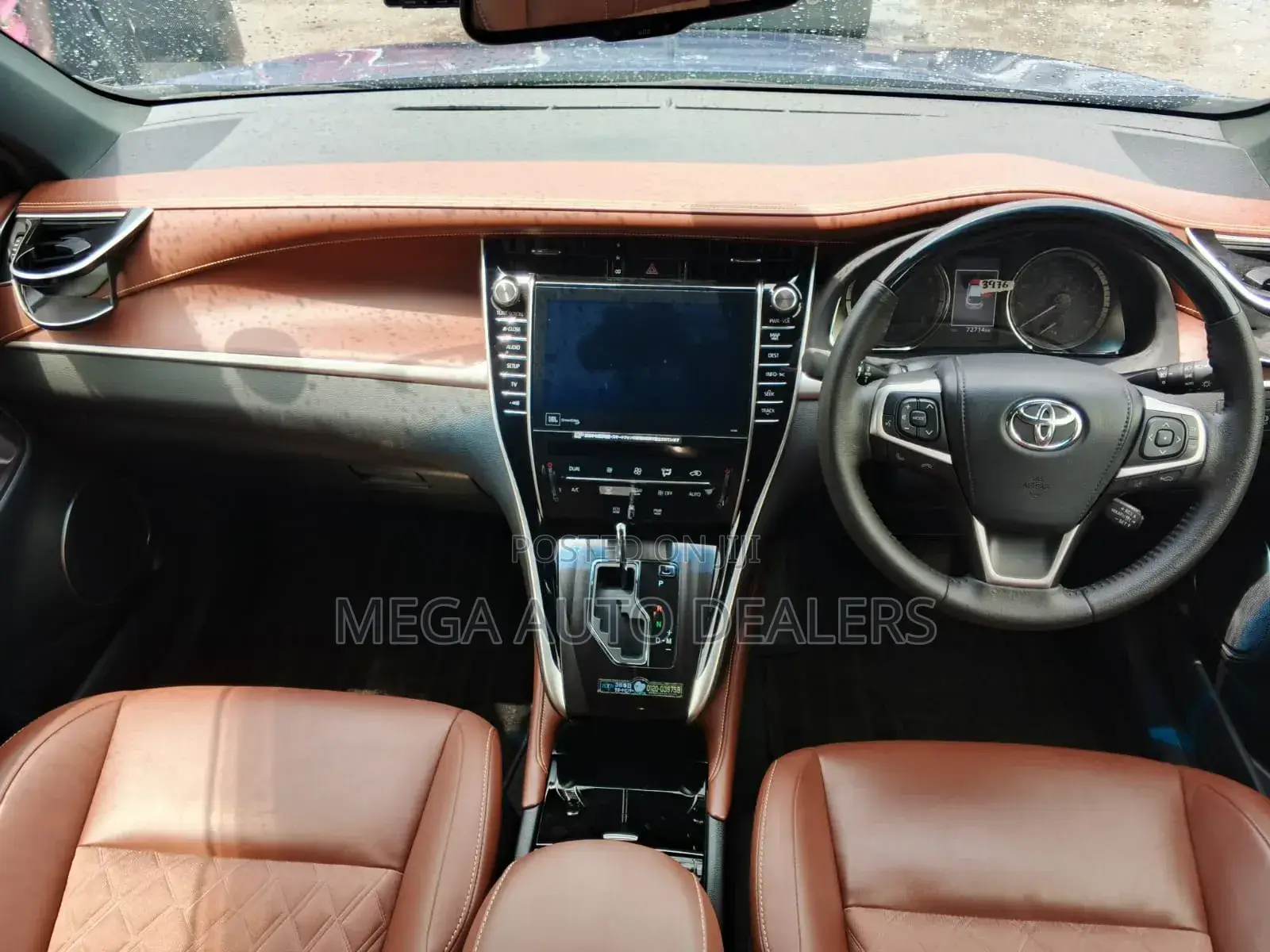 Toyota Harrier 2018 Blue