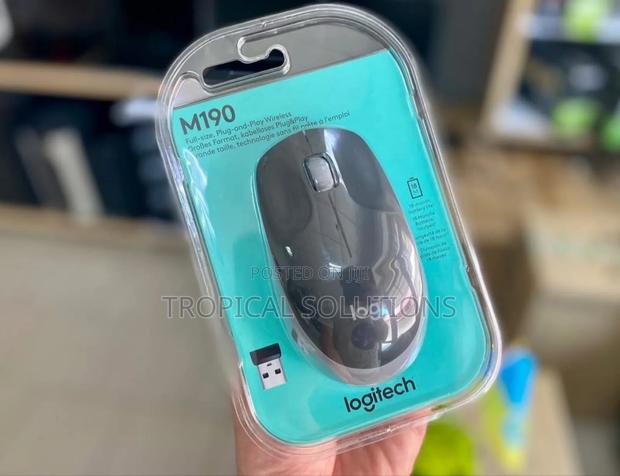 Logitech M190 Wireless Mouse Charcot,Mid Grey - thumbnail 2