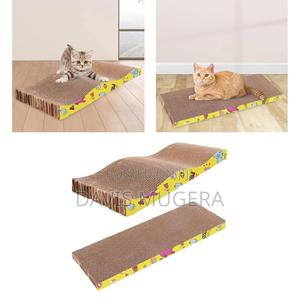 Cat Scratcher Cardboard Scratching Mat Cat Scratch Pad - thumbnail 2