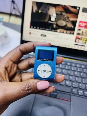 Portable Mp3 Player Blue