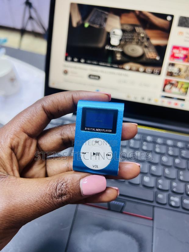 Portable Mp3 Player Blue - thumbnail 4