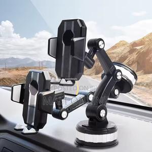 Universal Car Phone Holder With Suction Cup Shockproof 360° - main view