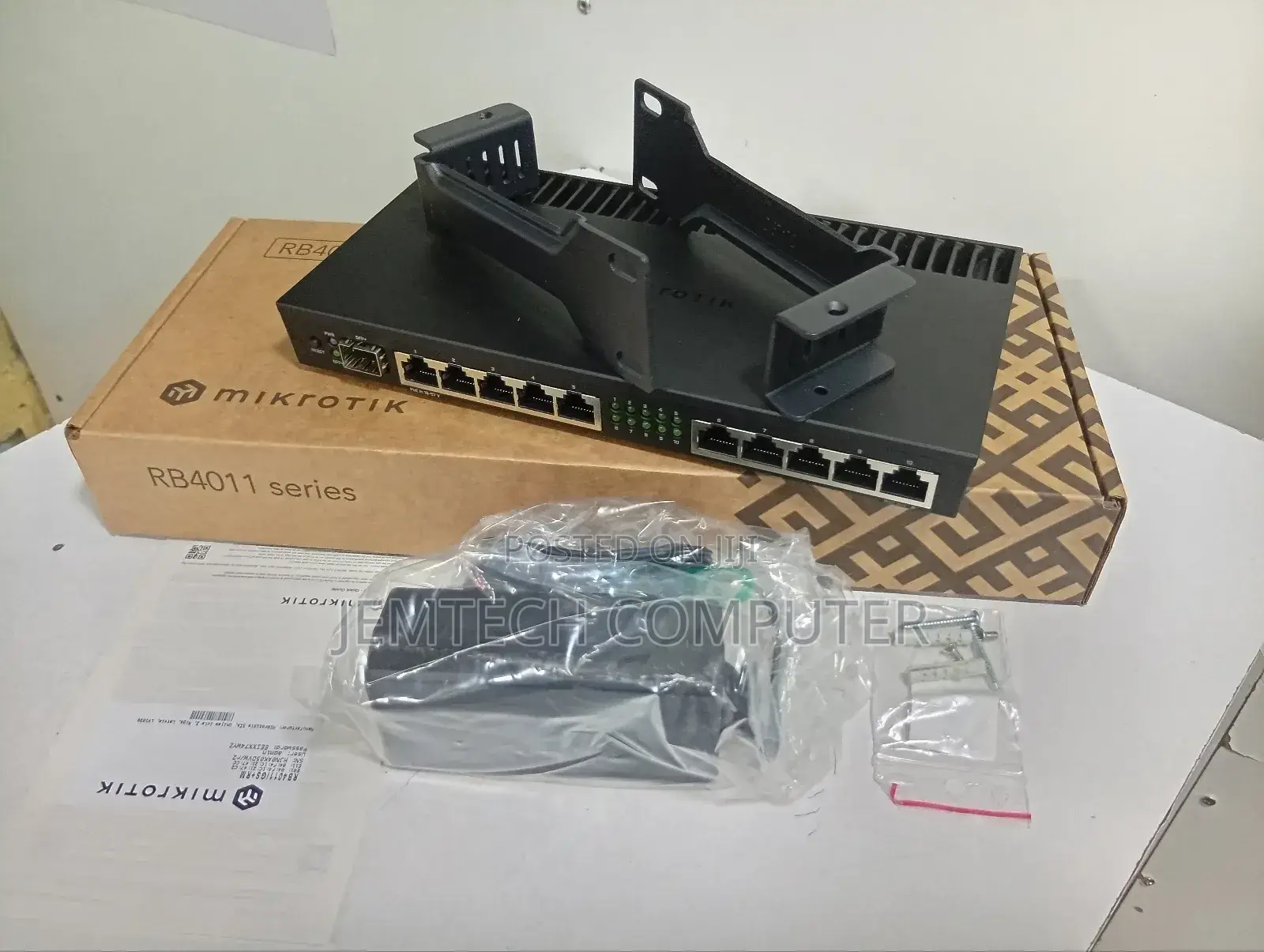 Mikrotik Rb4011igs+Rm Ethernet 10-Port Gigabit Router
