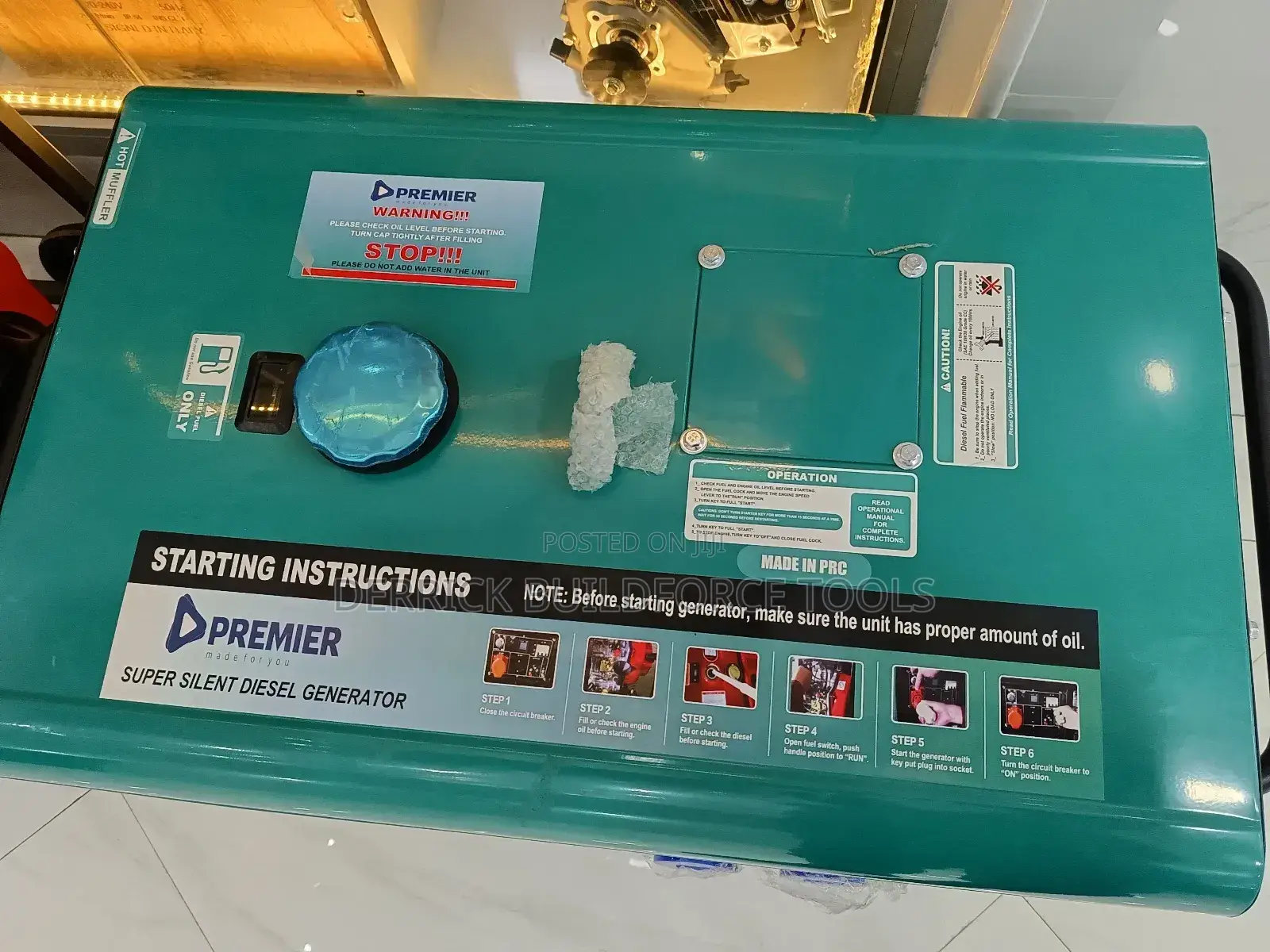 Premier 10kva Diesel Silent Generator