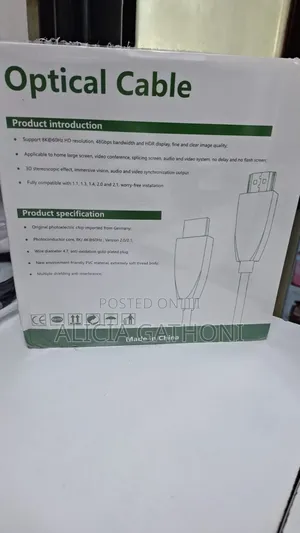 Hdmi to Hdmi Over Optical Cable