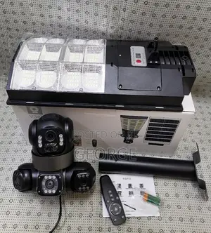 ##Triple Lense 4g Solar Camera Ptz, Remote Surveillance