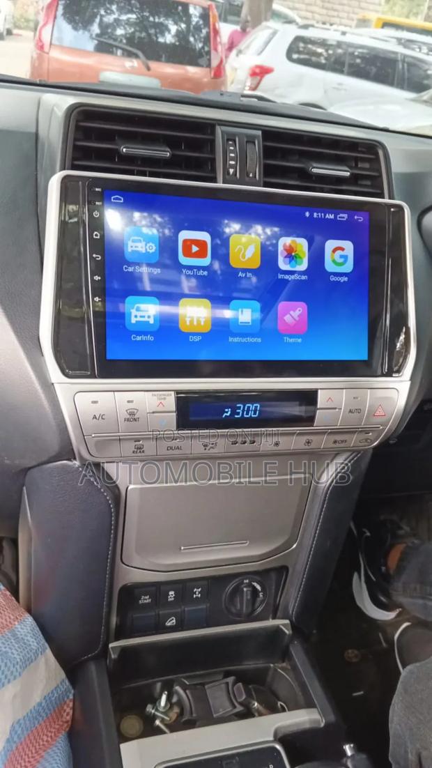 Landcruiser Prado Infotainment Android Screen 10 Inch 2018+