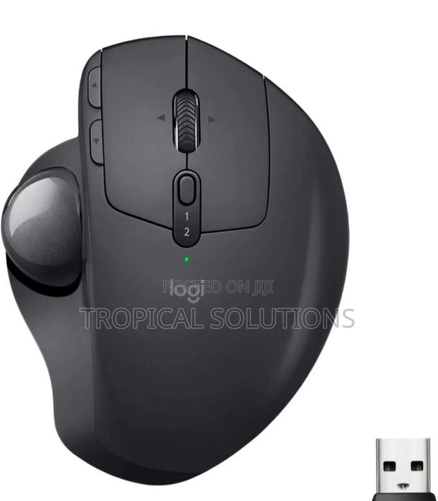 Logitech Mx Ergo Wireless Trackball Mouse Graphite - thumbnail 4